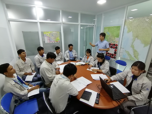 カンボジア支店での講習会風景 イメージ