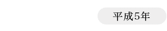 1993（平成5年）