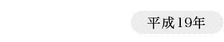 2007（平成19年）