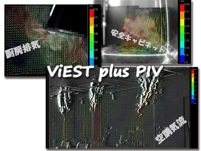 簡易気流速度分布計測ソフトウエア